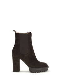 Gianvito Rossi Women Barry Suede Ankle Boots