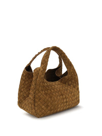 Bottega Veneta Women Campana Suede Handbag