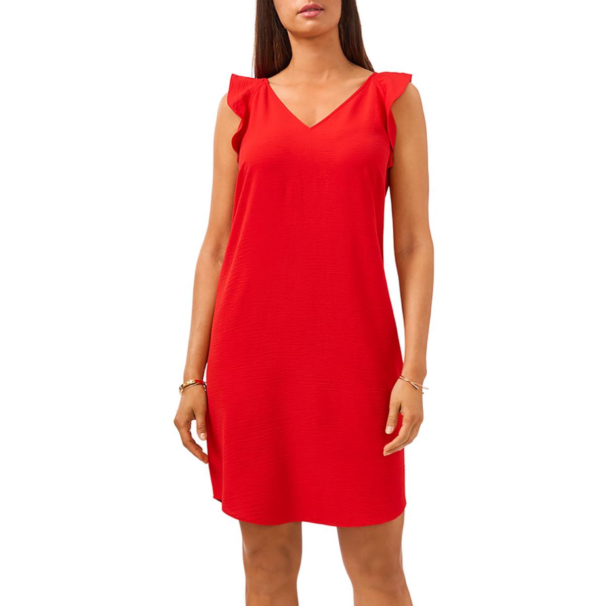 Womens Solid Short Mini Dress