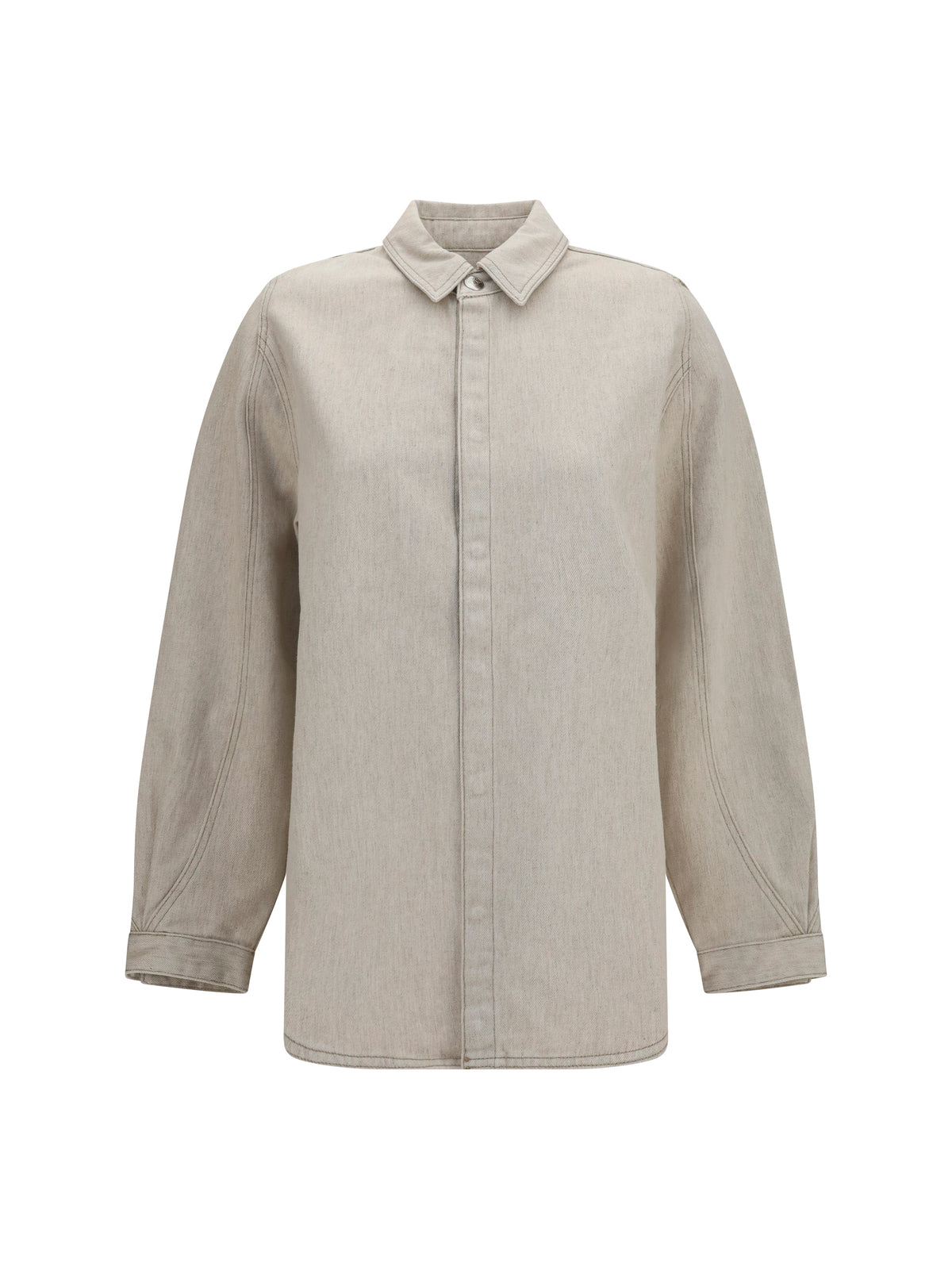 Jacquemus Women Amelo-De-Nîmes Denim Shirt