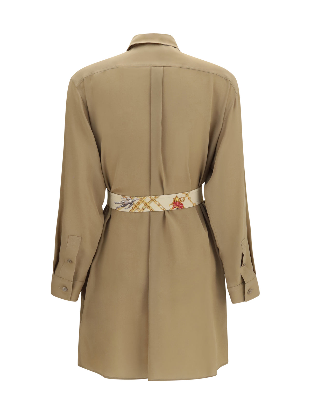 Burberry Women Silk Crêpe De Chine Shirt Dress