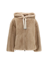 HERNO Herno Women Hooded Jacket In Eco-Fur