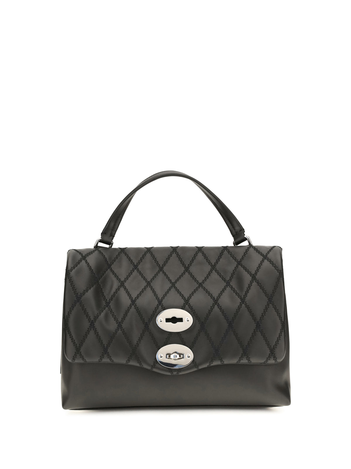 Zanellato Women Postina Tramè Leather Top Handle Bag