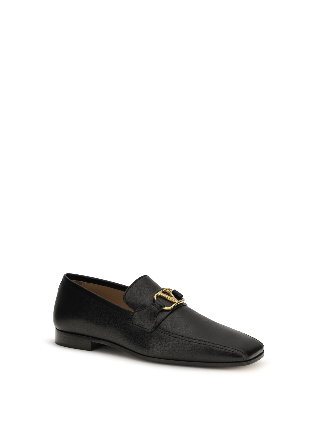 Valentino Garavani Men Goat Vlogo Loafers