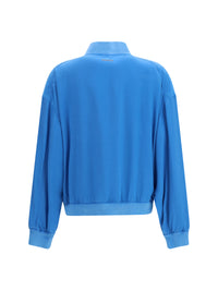 VERSACE Versace Women Silk Zipper Jacket