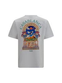 CASABLANCA Casablanca Men Egyptian L’Arche T-Shirt