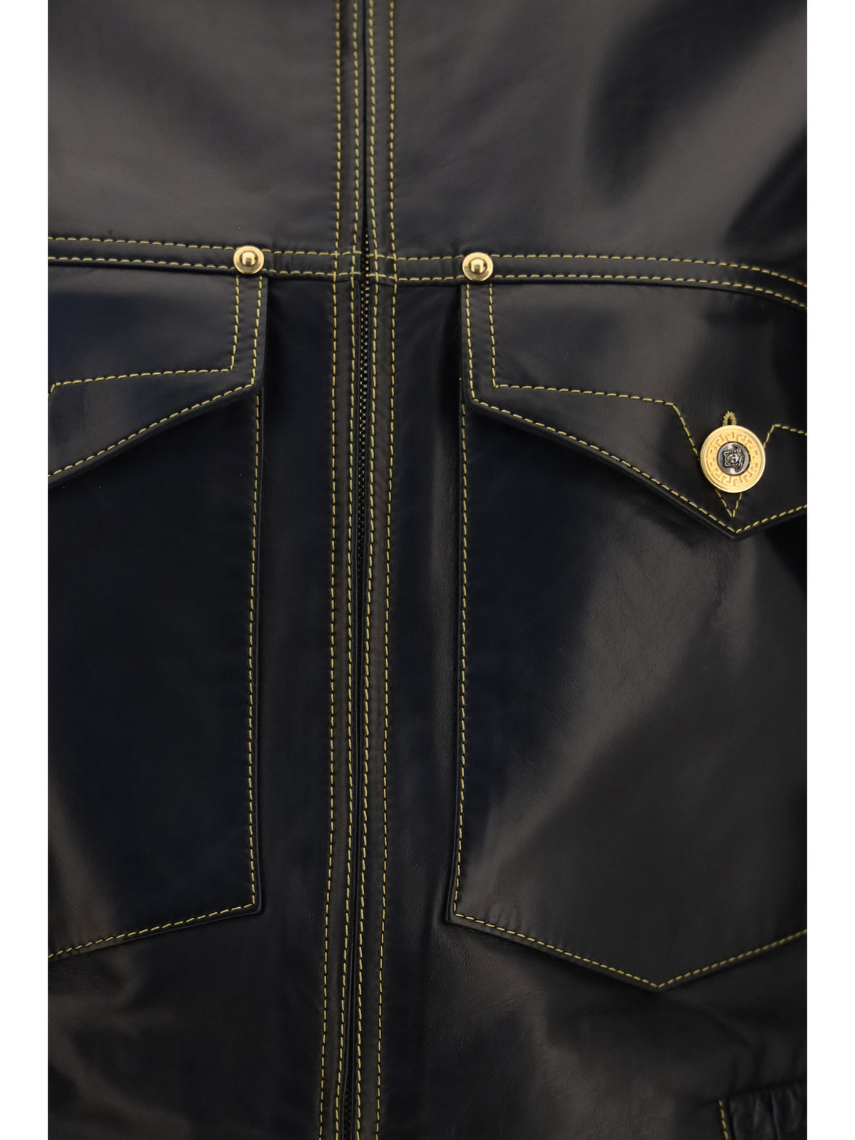 Versace Women Nappa Leather Jacket