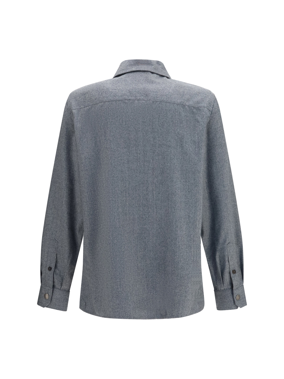 Brunello Cucinelli Men Virgin Wool Shirt