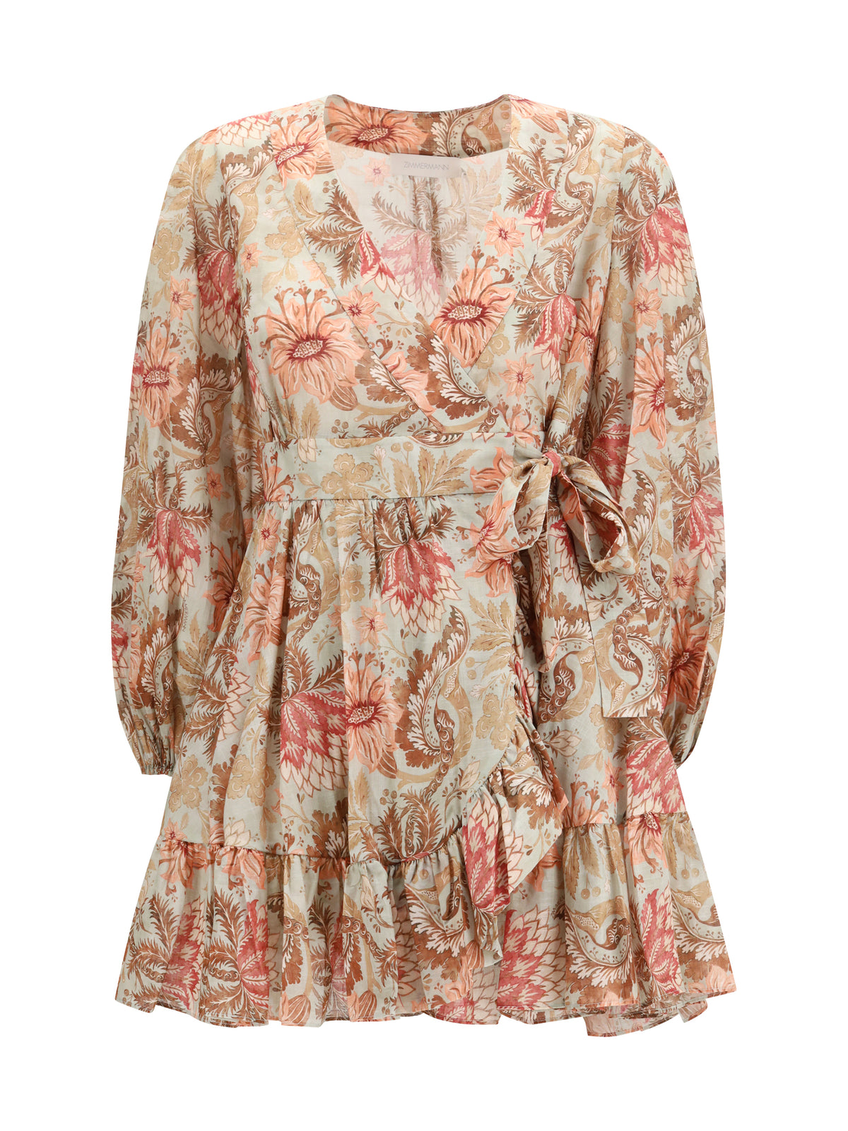 ZIMMERMANN Zimmermann Women Daylight Wrap Mini Dress
