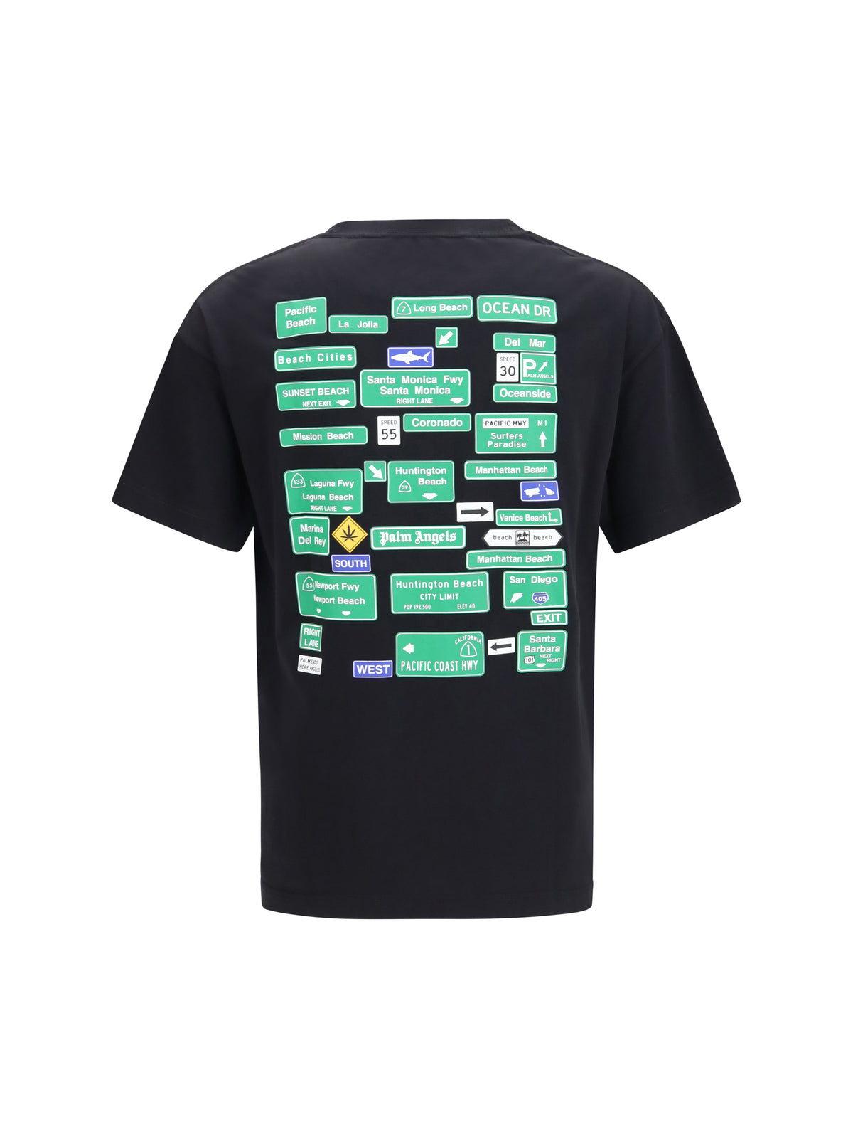 PALM ANGELS Palm Angels Men Street Signals Cotton T-Shirt
