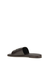 Dolce & Gabbana Men Embossed Logo Sandals