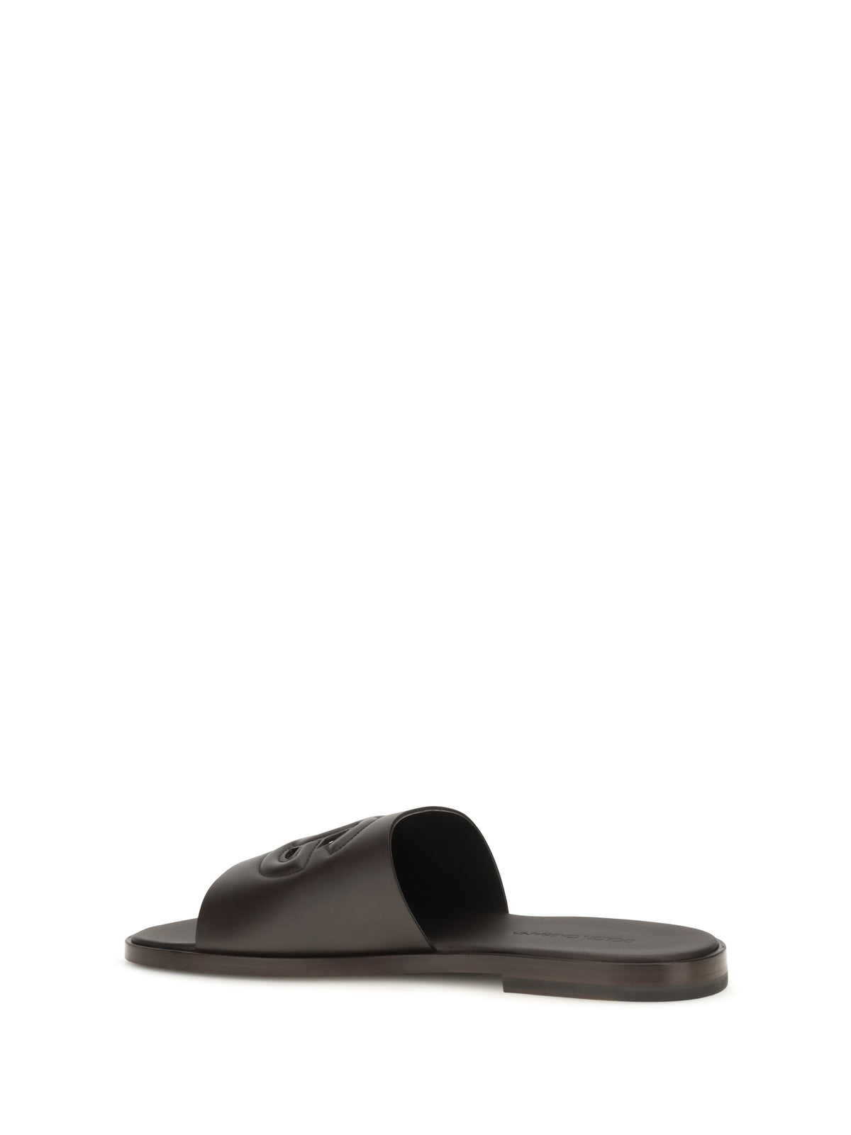 Dolce & Gabbana Men Embossed Logo Sandals