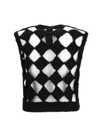 RICK OWENS Rick Owens Men Open Knit Vest