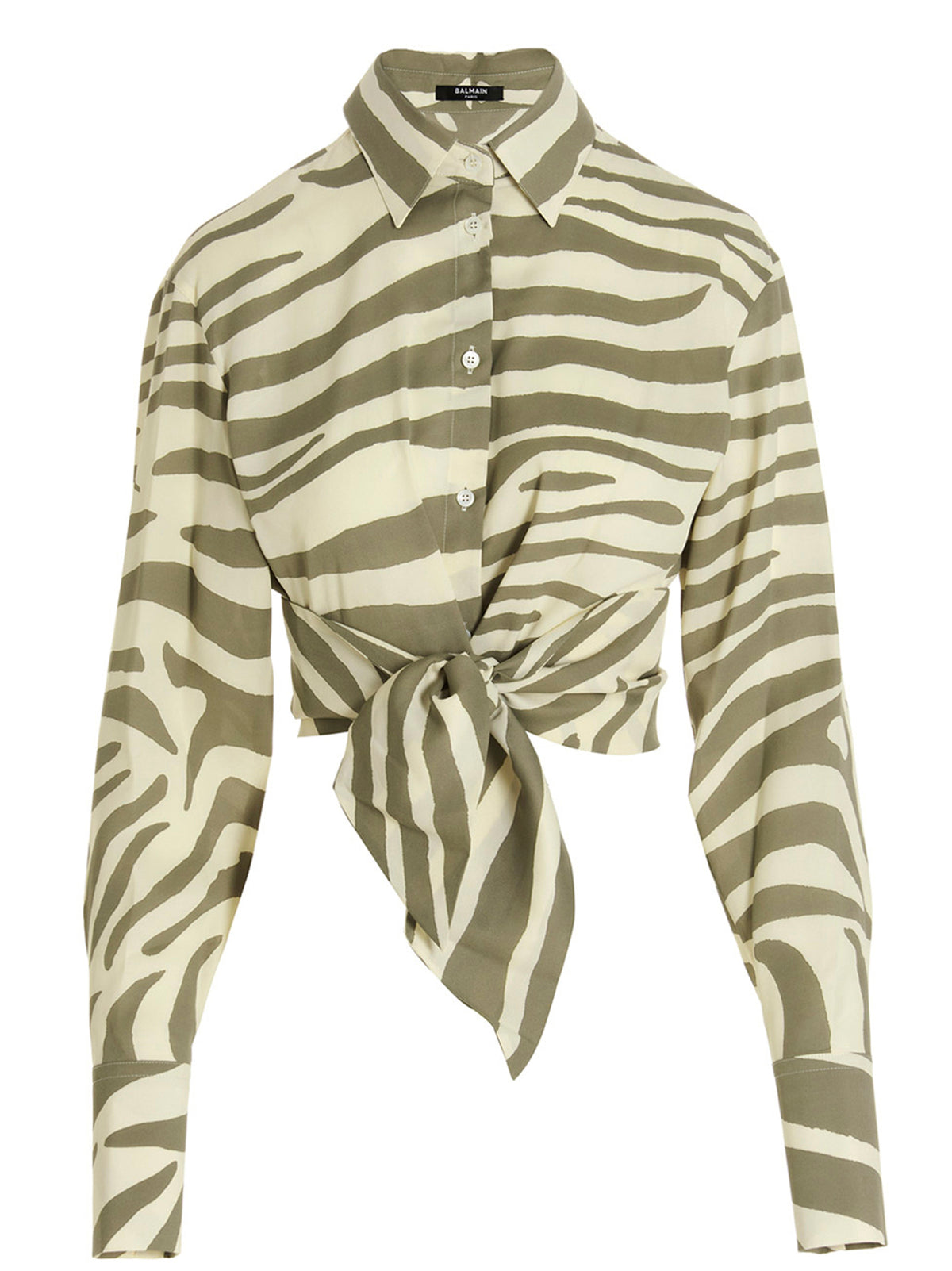 Balmain Women Zebra Shirt