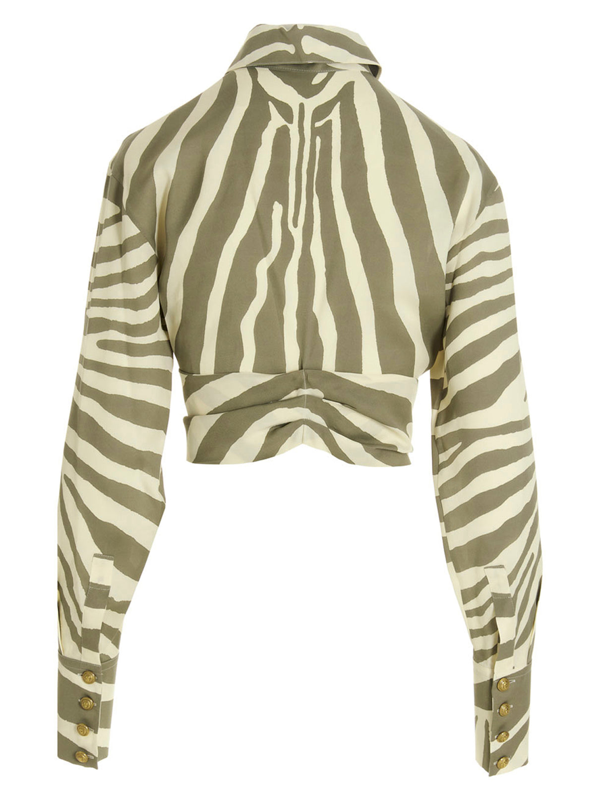 Balmain Women Zebra Shirt