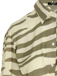 Balmain Women Zebra Shirt