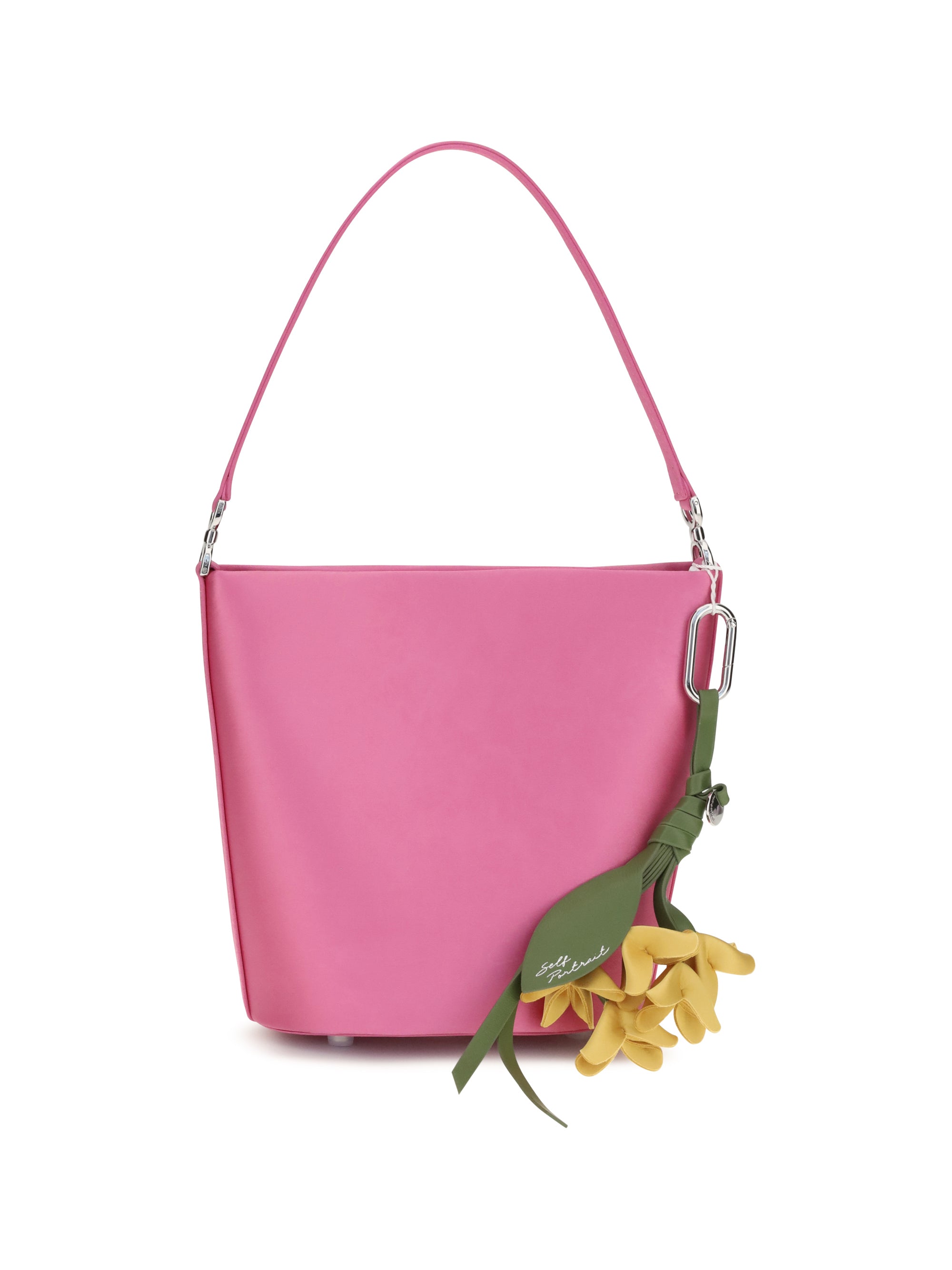 SELF-PORTRAIT Self-Portrait Women Satin Bucket Bag