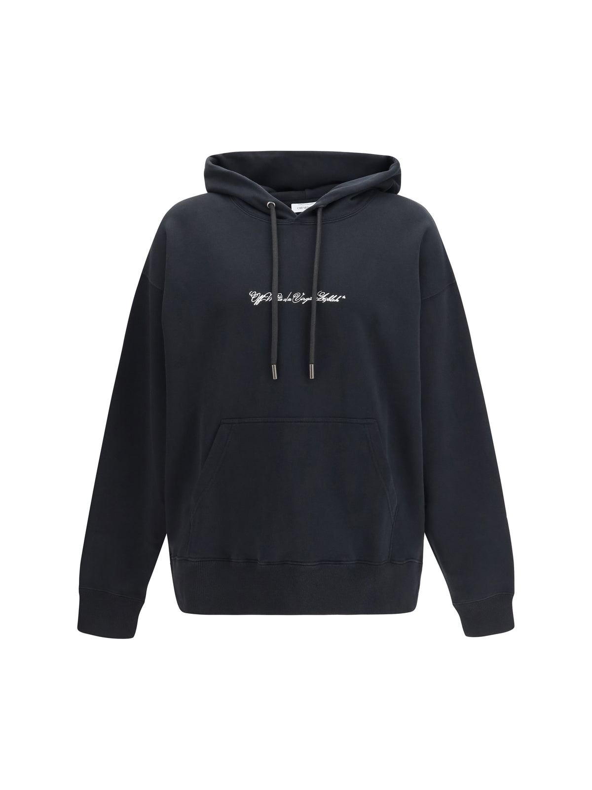 Off-White Men Script Arrow Diagonal Skate Hoodie