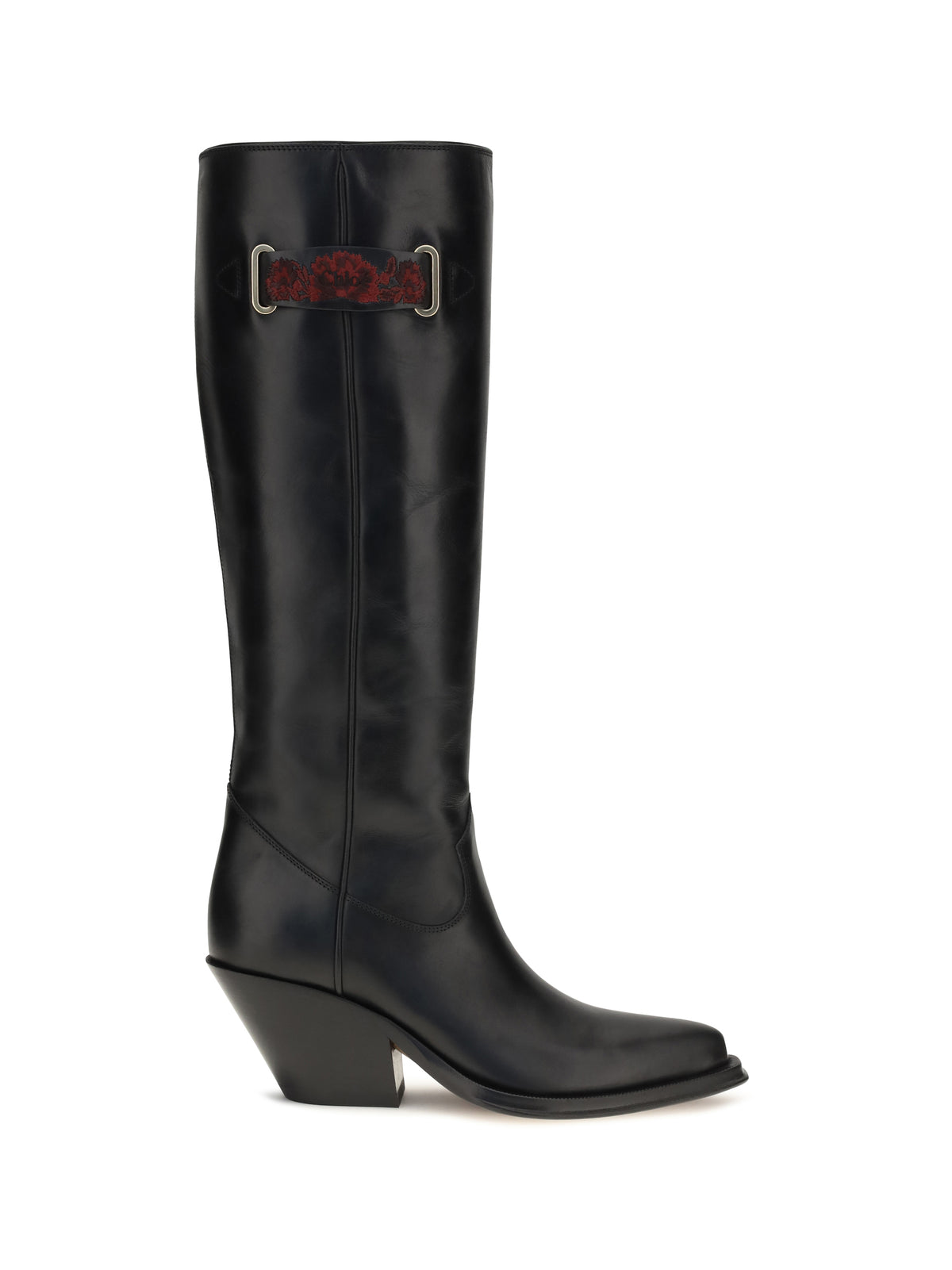 Chloé Women Azelan Over-The-Knee Leather Boots
