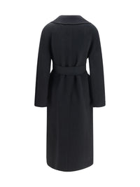 MAX MARA STUDIO Max Mara Studio Women Long Robe Coat In Wool, Cashmere And Silk