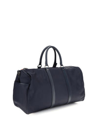 KITON Kiton Men Leather-Trim Travel Duffle Bag
