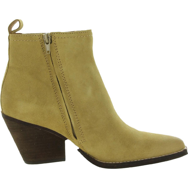 Robyn Womens Zipper Pull On Ankle Boots