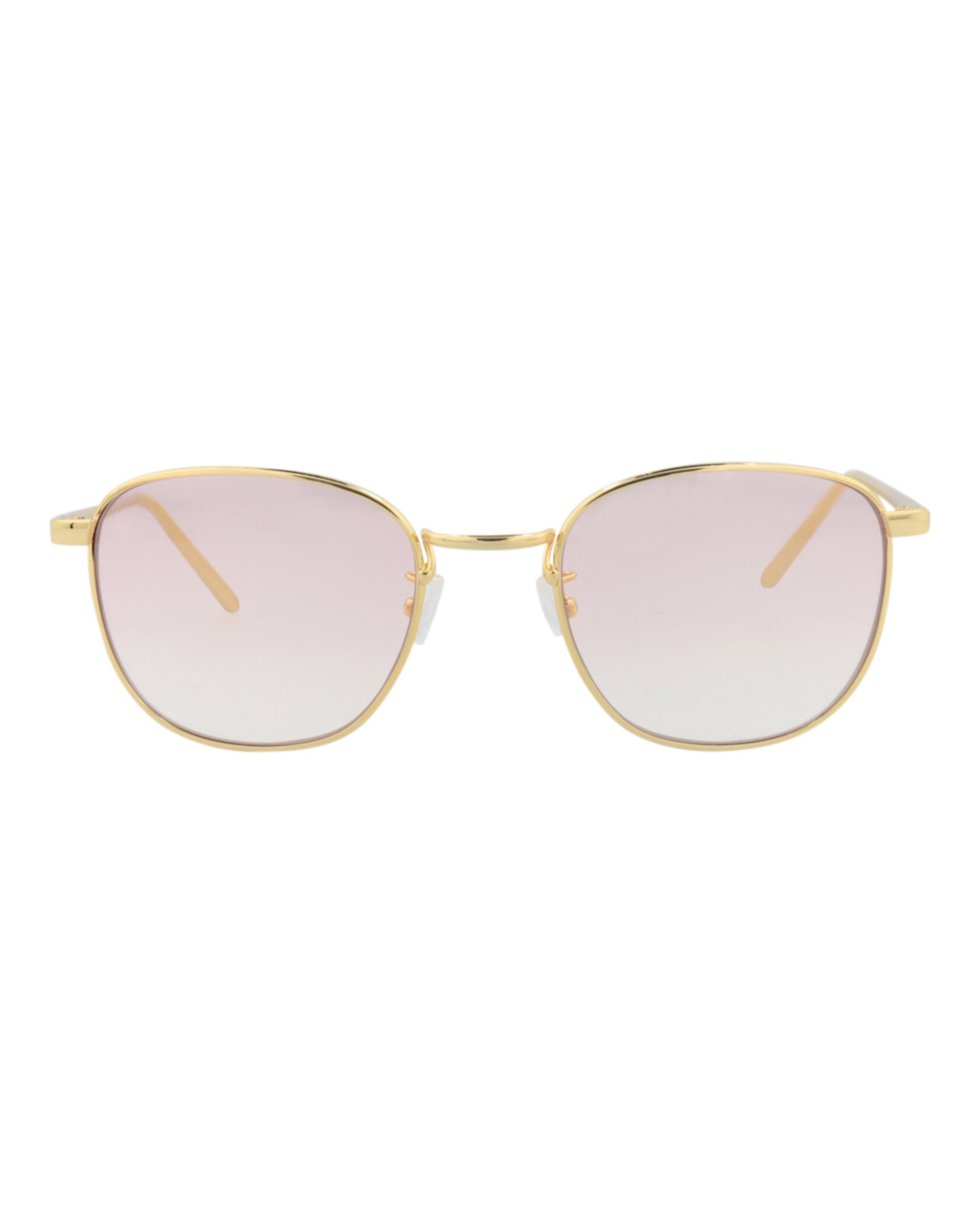 Kimeze Unisex Round/Oval Gold Gold Pink Fashion Designer Eyewear