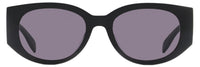 Alexander McQueen Graffiti Logo Sunglasses AM0330S 002 Black/Red 54mm 30