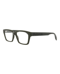 Alexander McQueen Mens Square/Rectangle Green Green Transparent Fashion Designer Eyewear