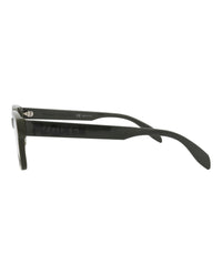 Alexander McQueen Mens Square/Rectangle Green Green Transparent Fashion Designer Eyewear