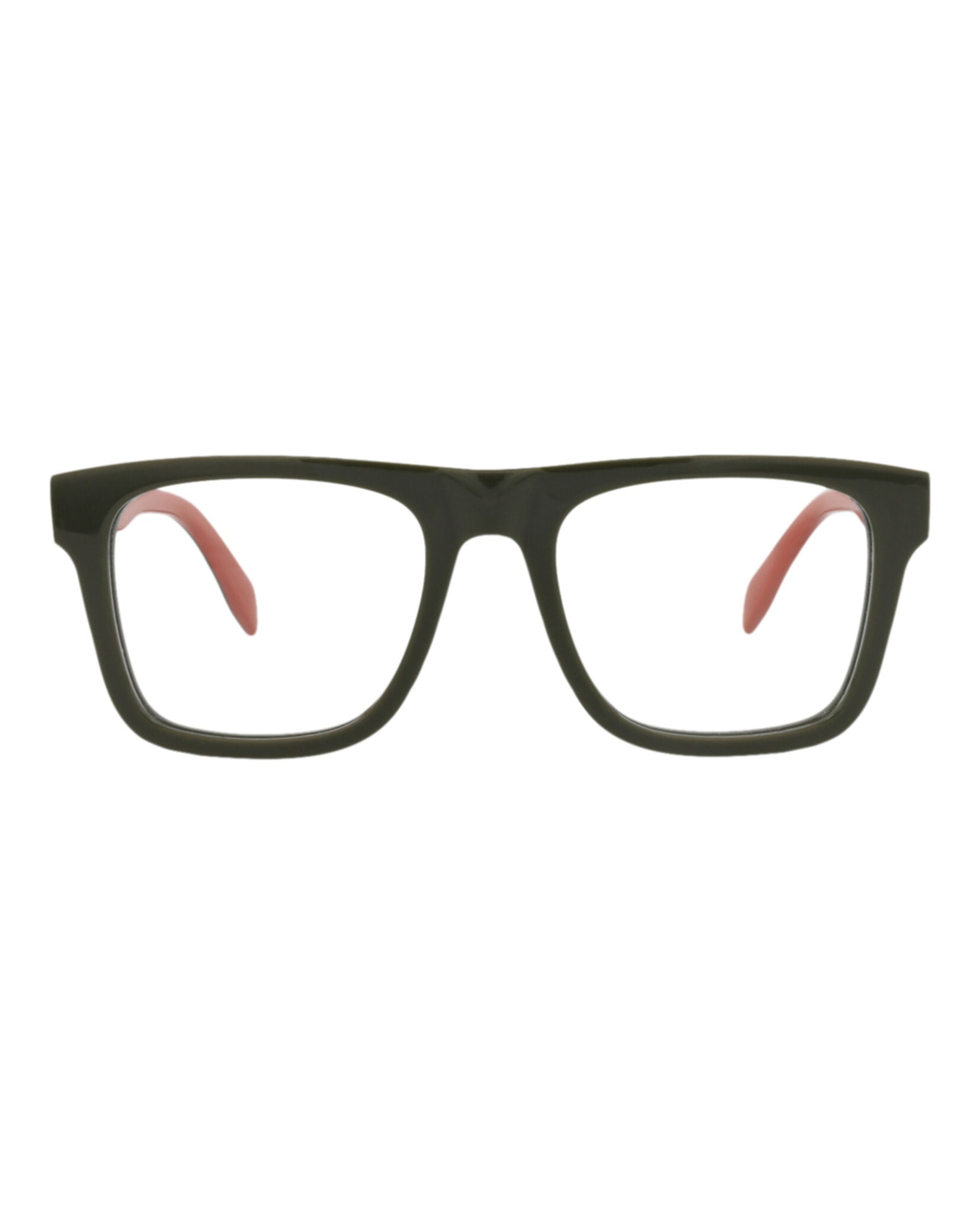 Alexander McQueen Mens Square/Rectangle Green Green Transparent Fashion Designer Eyewear