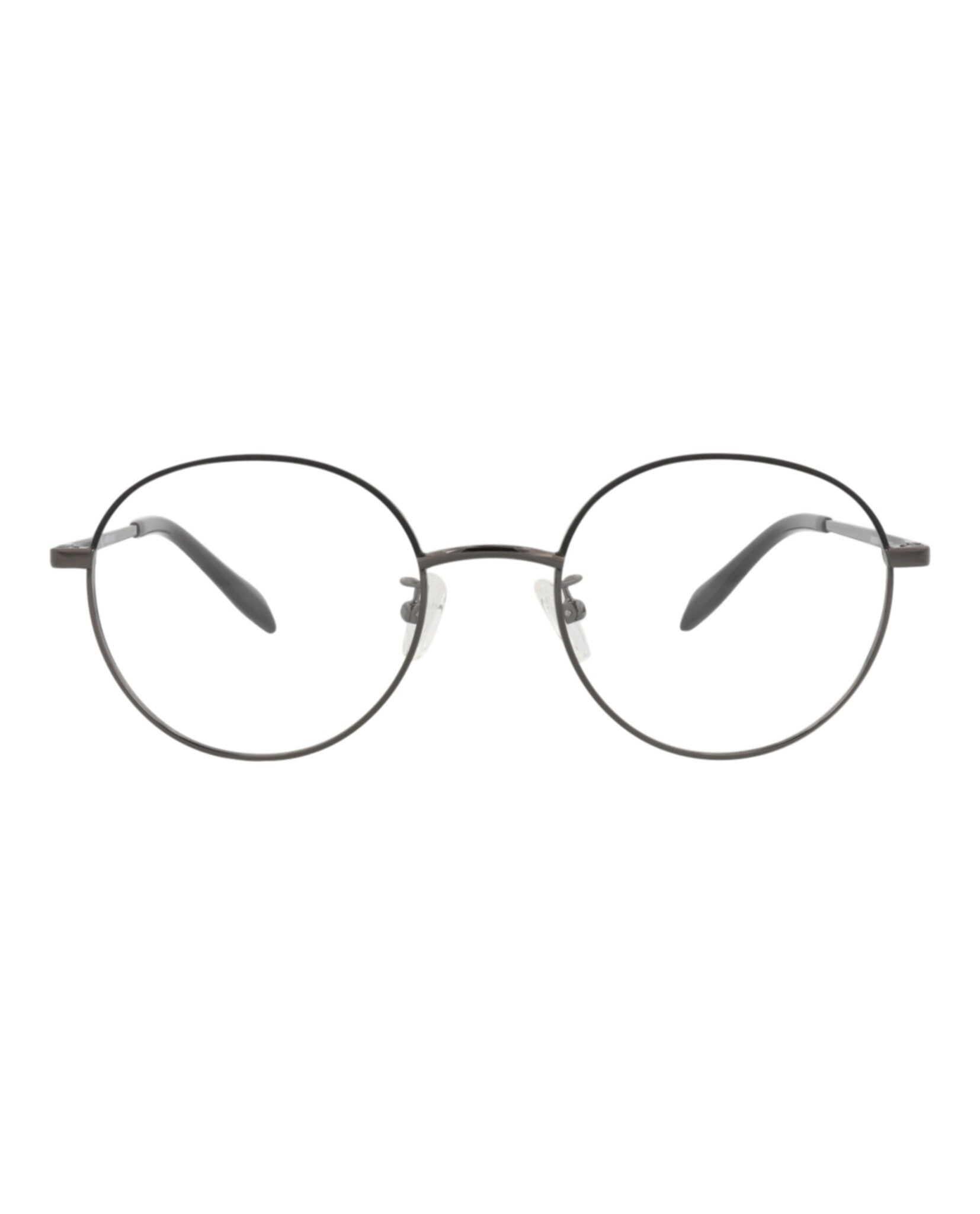 Alexander McQueen Unisex Round/Oval Ruthenium Ruthenium Transparent Fashion Designer Eyewear