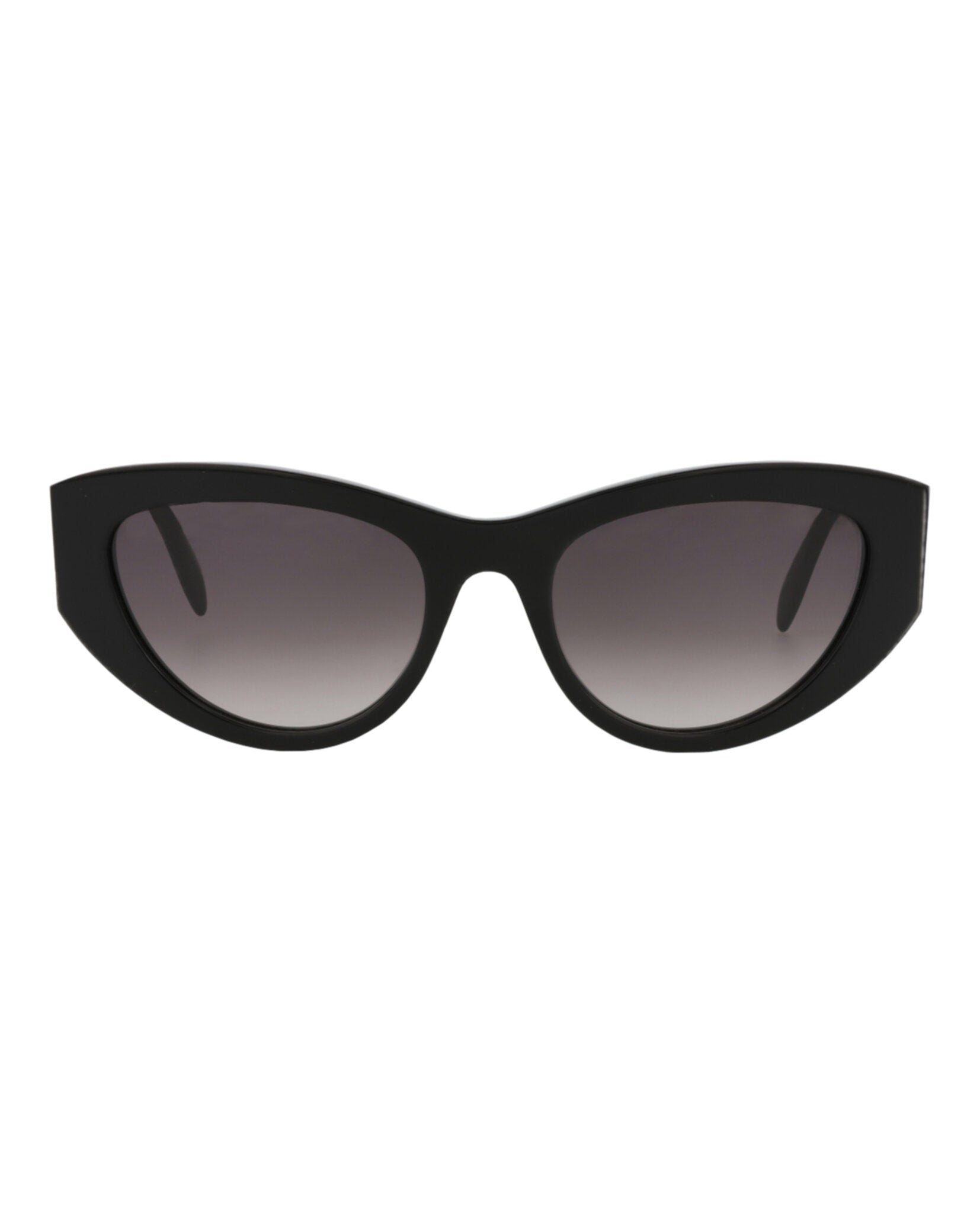 Alexander McQueen Womens Cat Eye Brown Brown Brown Fashion Designer Eyewear