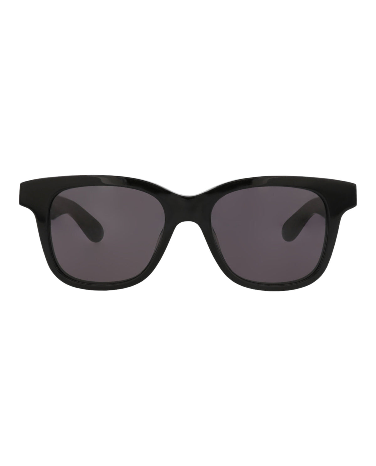 Alexander McQueen Mens Square/Rectangle Black Black Grey Fashion Designer Eyewear