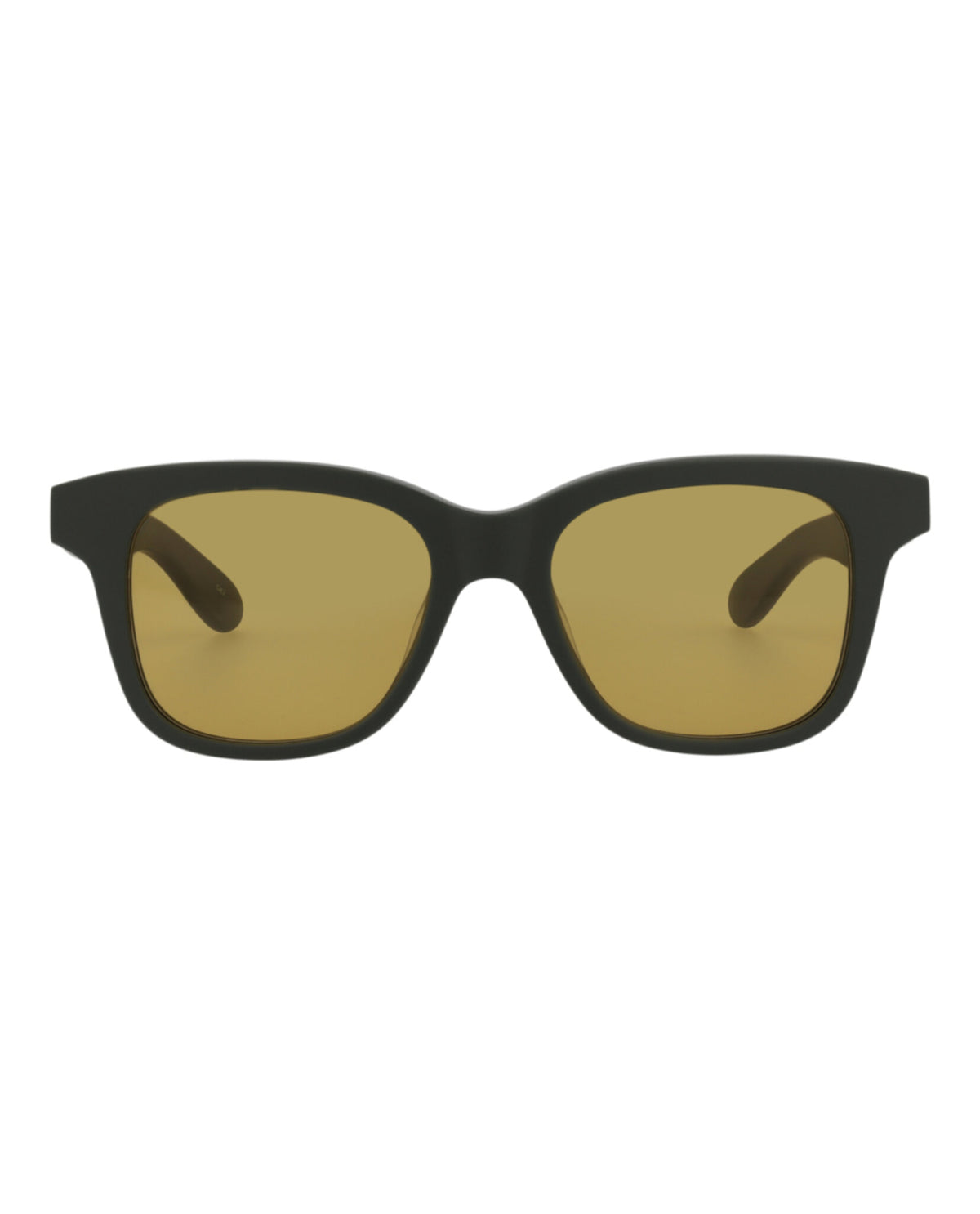 Alexander McQueen Mens Square/Rectangle Green Green Yellow Fashion Designer Eyewear