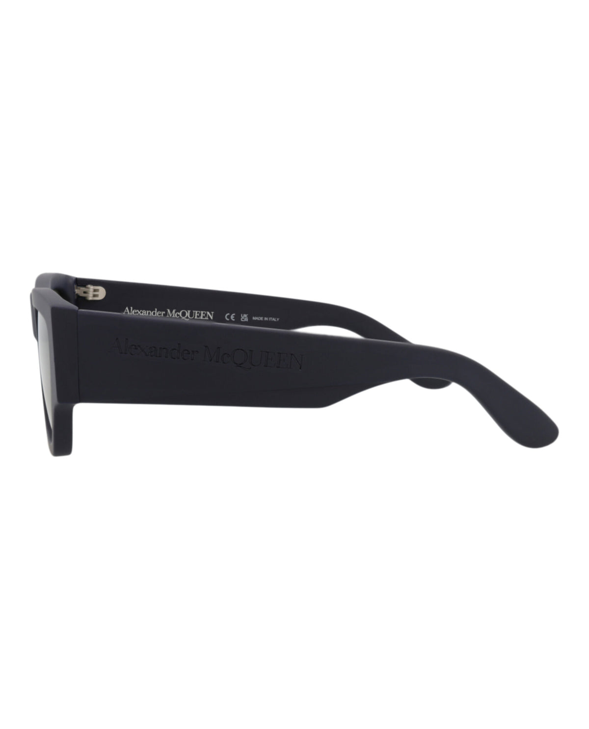 Alexander McQueen Mens Square/Rectangle Blue Blue Green Fashion Designer Eyewear