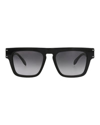 Alexander McQueen Mens Square/Rectangle Black Black Grey Fashion Designer Eyewear