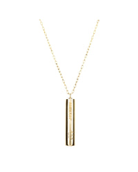 Ambush Ambush AA Battery Pendant Necklace Women Gold