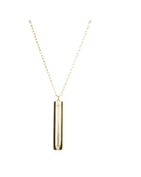 Ambush Ambush AA Battery Pendant Necklace Women Gold