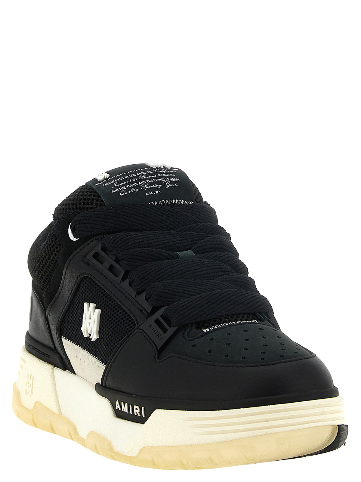 Amiri Men Black 'Ma-1' Sneakers