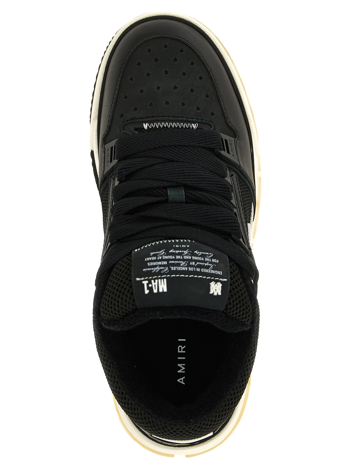 Amiri Men Black 'Ma-1' Sneakers