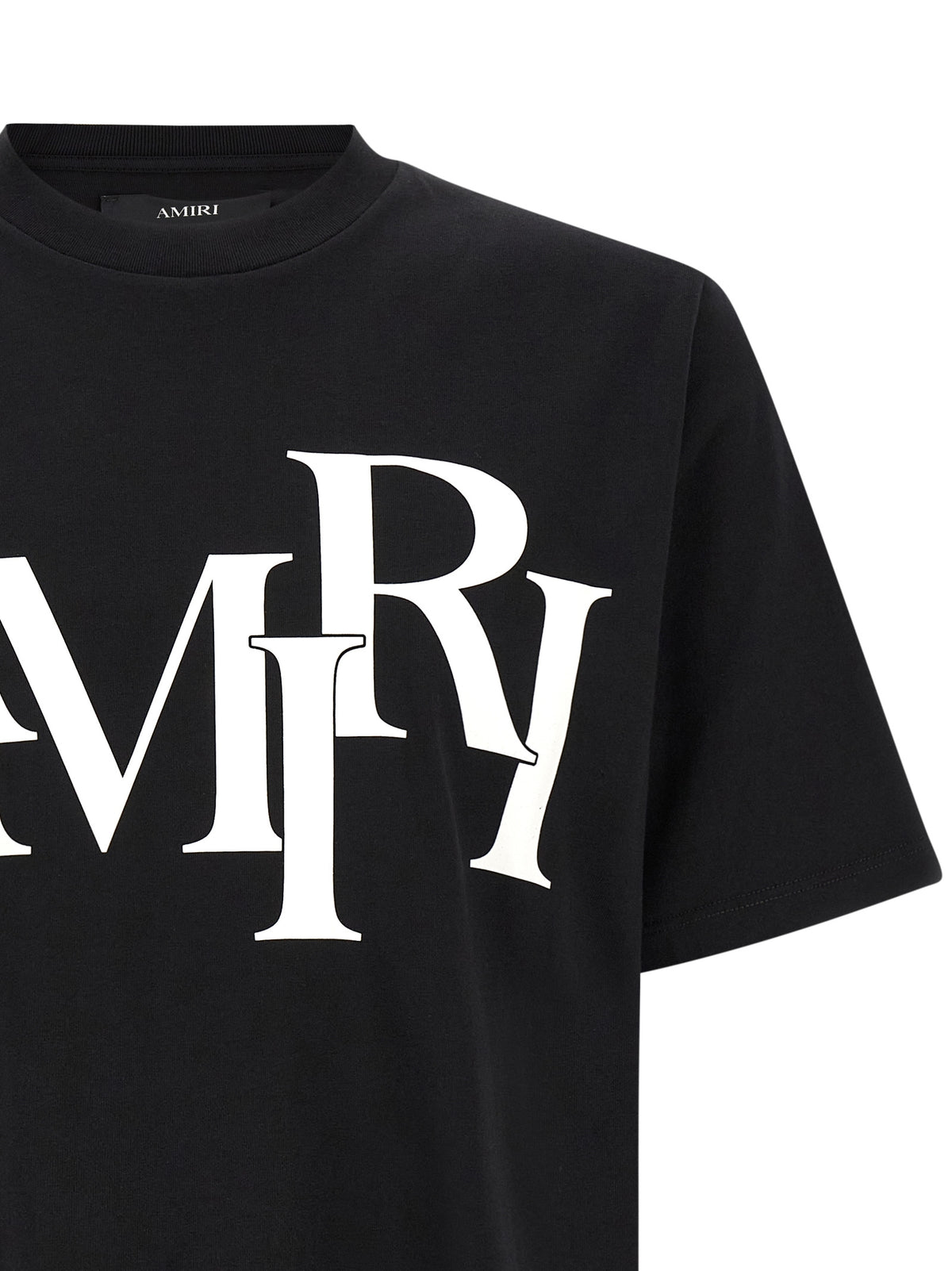 Amiri Men 'Staggered Logo' T-Shirt