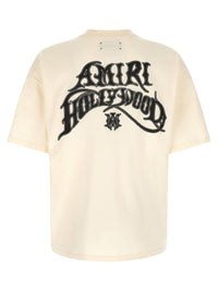 Amiri Men T-Shirt With 'Hollywood Lj Skate' Logo