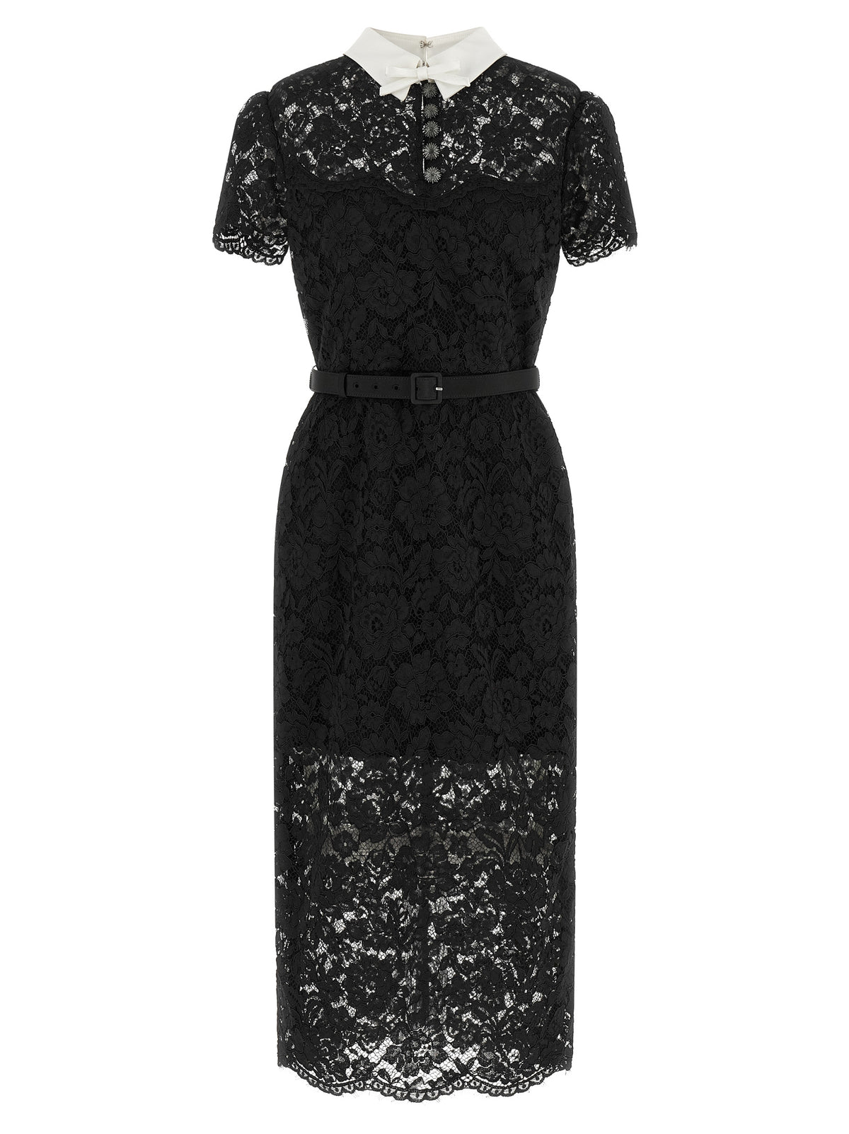 SELF PORTRAIT Self Portrait Women Lace Dress With Collar