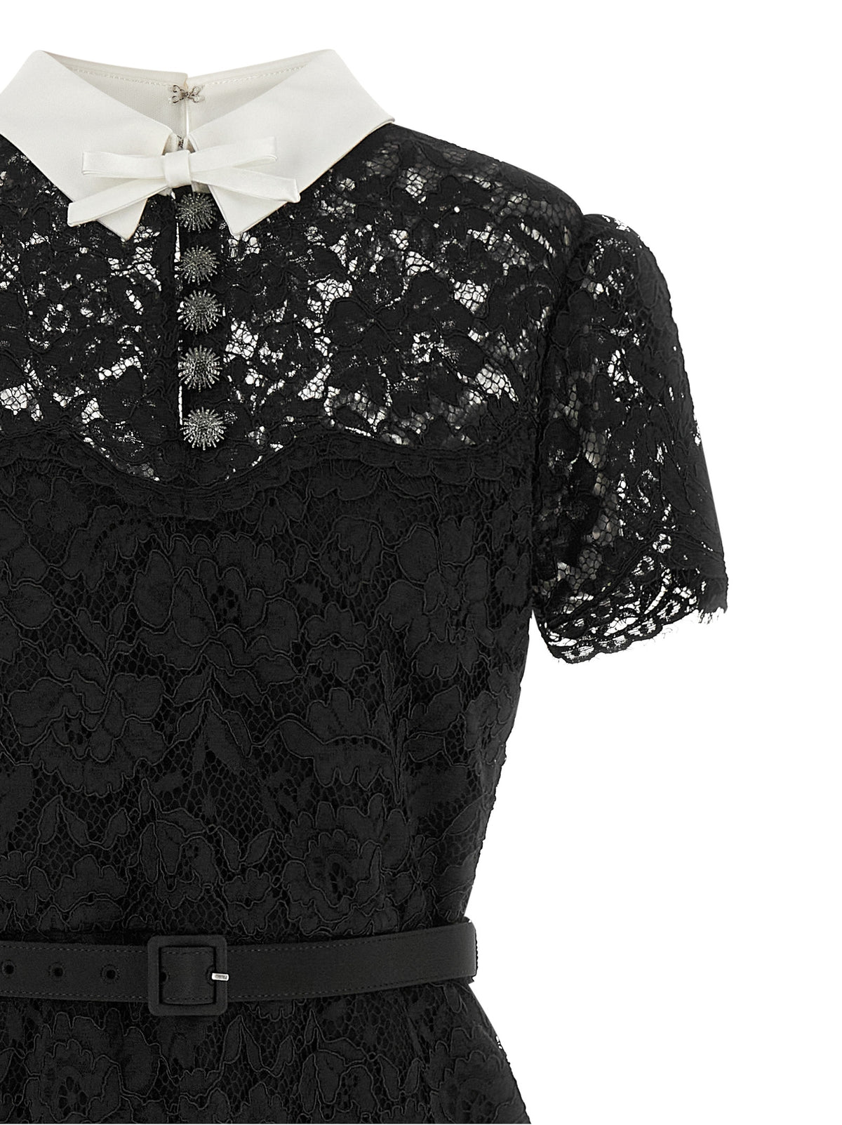 SELF PORTRAIT Self Portrait Women Lace Dress With Collar