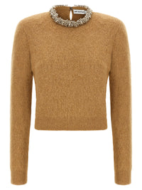 SELF PORTRAIT Self Portrait Women Sweater With Jewel Embroidery