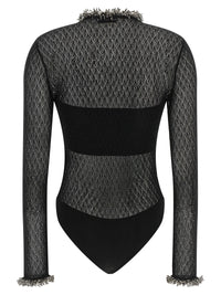 SELF PORTRAIT Self Portrait Women Openwork Knitted Bodysuit