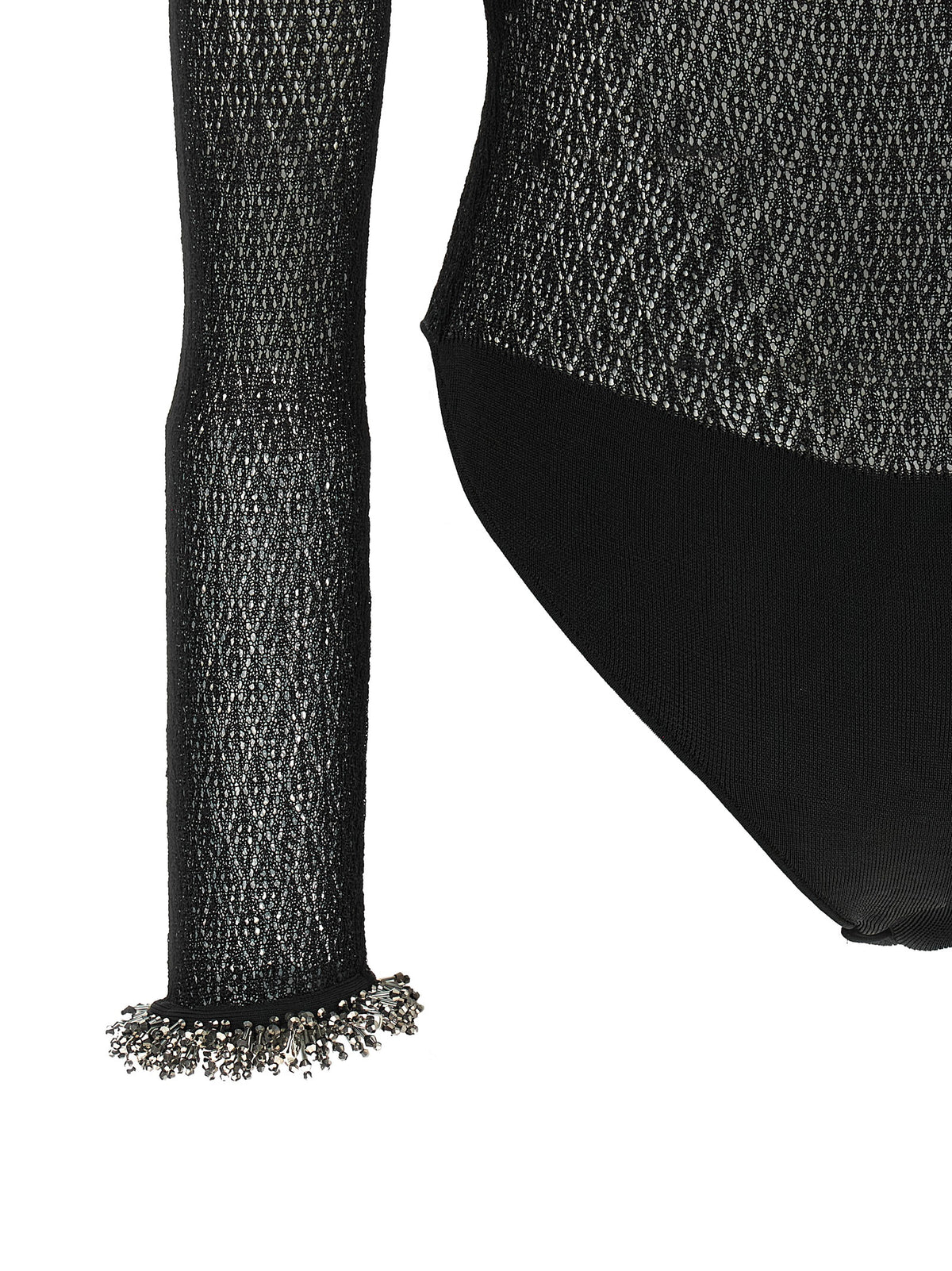 SELF PORTRAIT Self Portrait Women Openwork Knitted Bodysuit