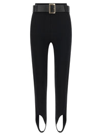 SELF PORTRAIT Self Portrait Women Leggings With Stirrup And Belt