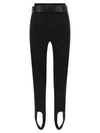 SELF PORTRAIT Self Portrait Women Leggings With Stirrup And Belt